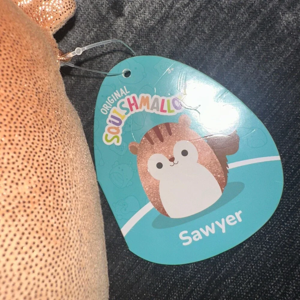 Squishmallows Sawyer Squirrel Plush 8